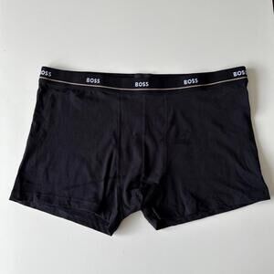 1 NEW  Boss Essential Boxer Trunk Brief 50495437  Size XXL Black